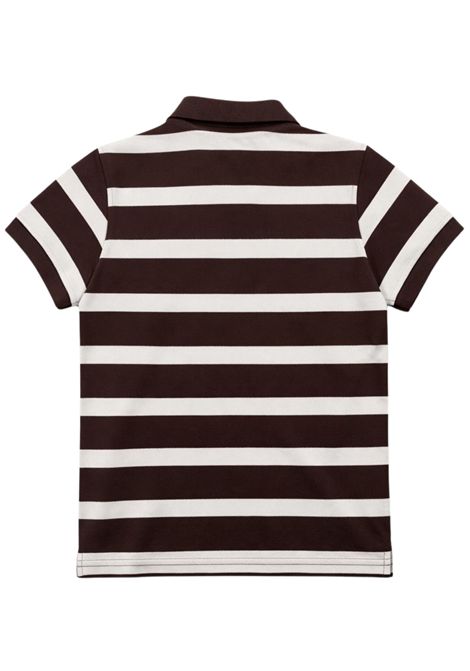 Polo bambino cacao/panna in cotone SUN68 | A363281CACAO/PANNA