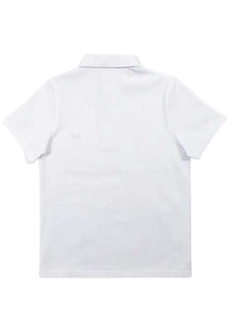 Polo bambino bianca in cotone SUN68 | A36333BIANCO