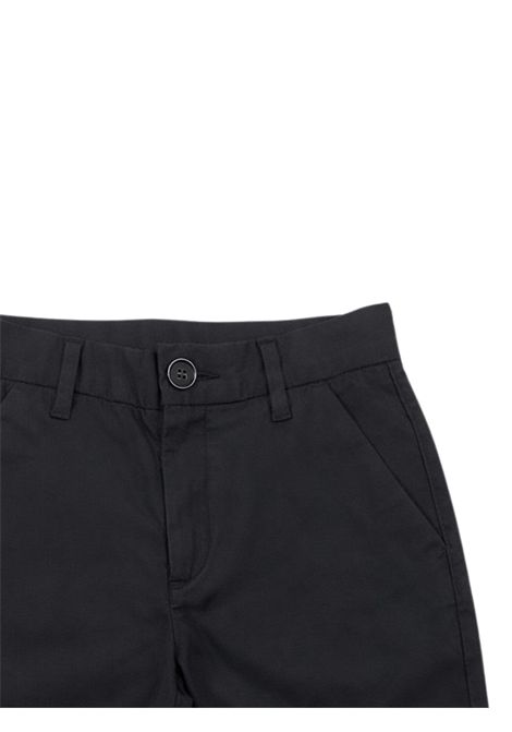 Black cotton Bermuda shorts for children SUN68 | B36301NERO
