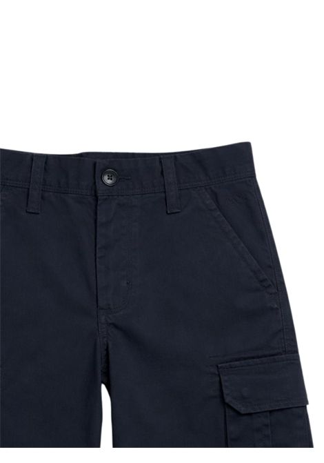 Blue cotton Bermuda shorts for children SUN68 | B363038BLU