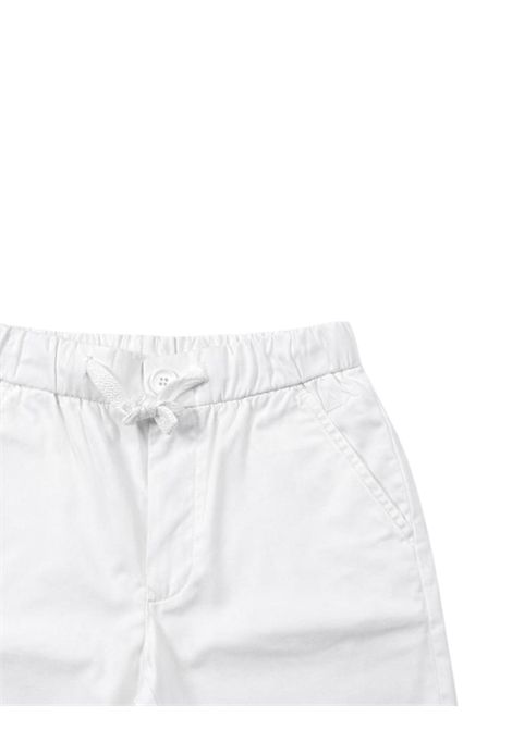 White cotton Bermuda shorts for children SUN68 | B36306BIANCO
