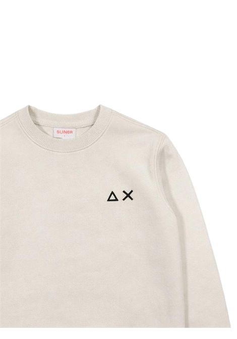 Felpa bambino panna in cotone SUN68 | CPF36303PANNA