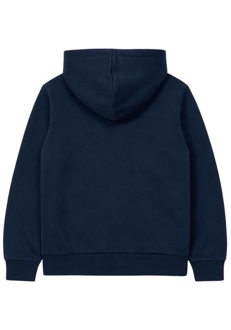 Felpa bambino blu in cotone SUN68 | F36301BLU