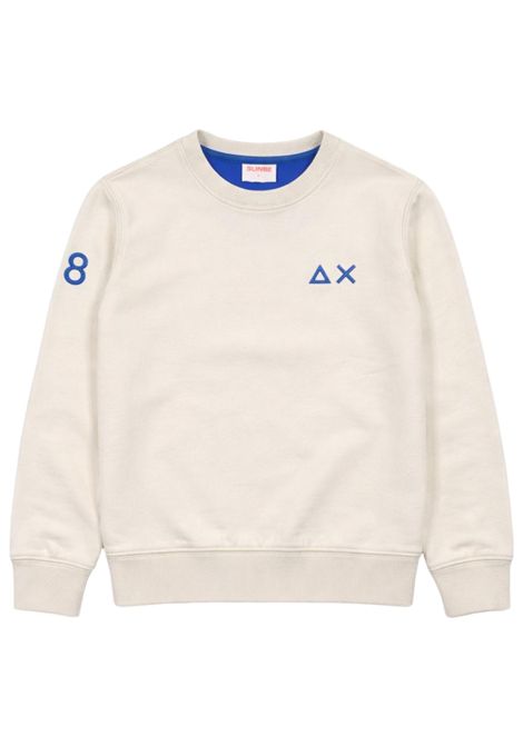 Felpa bambino panna in cotone SUN68 | F36315PANNA