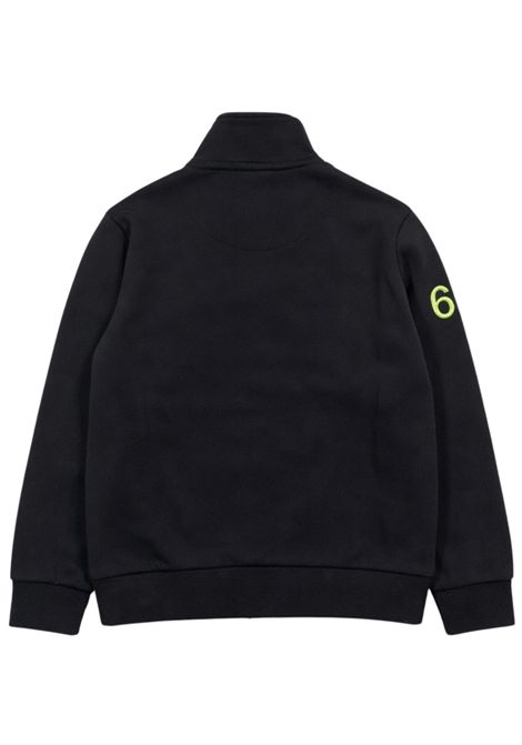 Felpa bambino nera in cotone SUN68 | F36317NERO