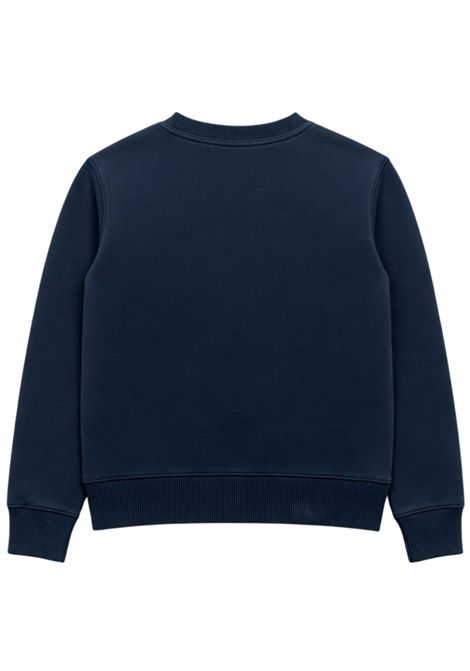 Felpa bambino blu in cotone SUN68 | F36320BLU