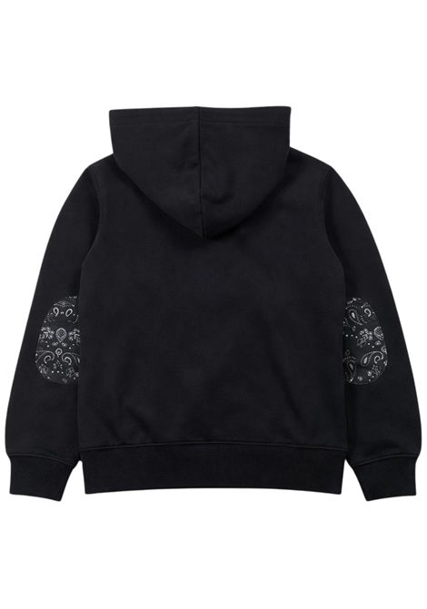 Felpa bambino nera in cotone SUN68 | F36325NERO