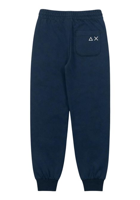 Blue cotton trousers for children SUN68 | F36336BLU