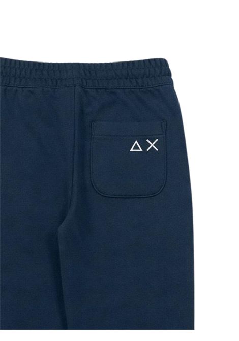 Blue cotton trousers for children SUN68 | F36336BLU