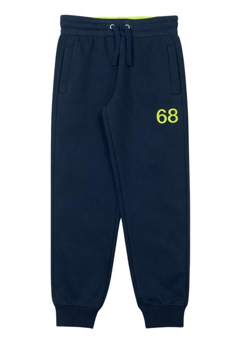 Blue cotton trousers for children SUN68 | F36341BLU