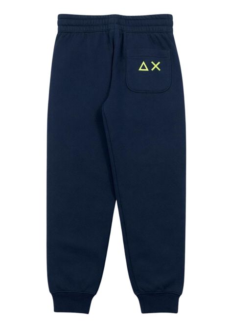 Blue cotton trousers for children SUN68 | F36341BLU