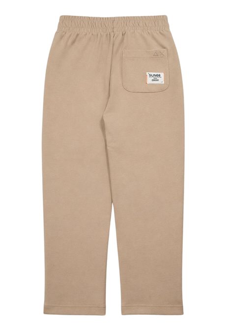 Pantalone bambino beige in cotone SUN68 | F36348BEIGE