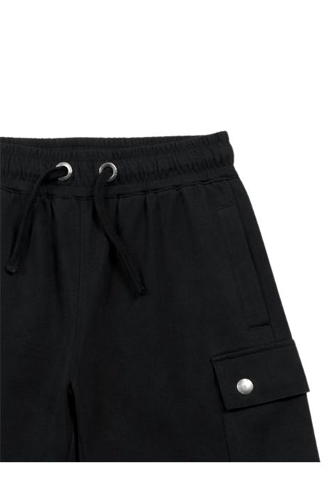 Bermuda bambino nero in cotone SUN68 | F36349NERO