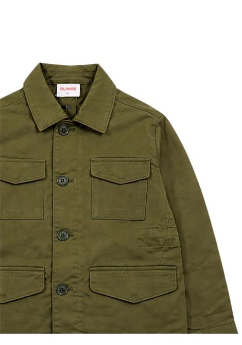 Giubbino bambino verde SUN68 | J36301VERDE