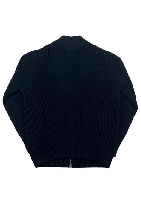 Cardigan bambino blu in cotone SUN68 | K32324/SUBLU