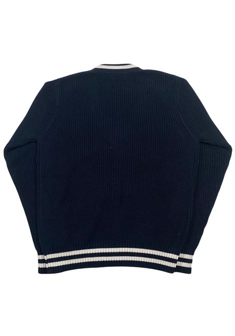 Cardigan bambino blu in cotone SUN68 | K33328/SUBLU