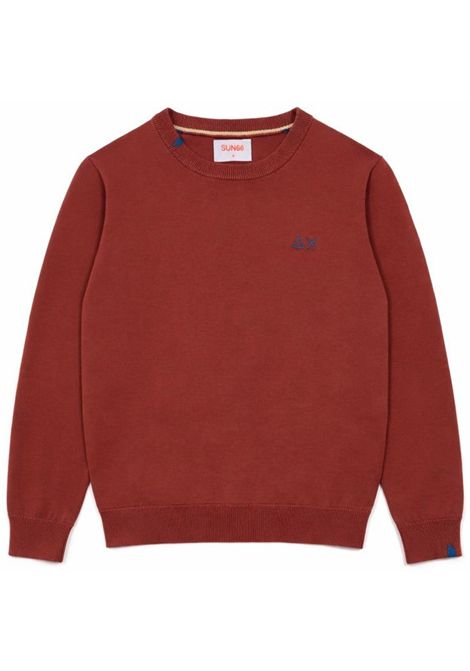 Maglione bambino cacao in cotone SUN68 | K36301CACAO