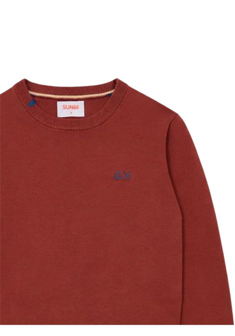 Maglione bambino cacao in cotone SUN68 | K36301CACAO