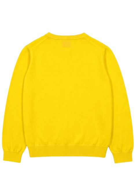 Maglione bambino giallo in cotone SUN68 | K36301GIALLO