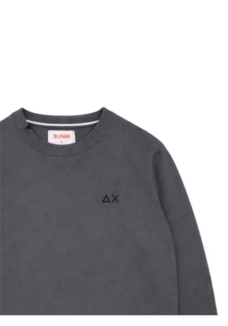 Maglione bambino grigio in cotone SUN68 | K36301GRIGIO