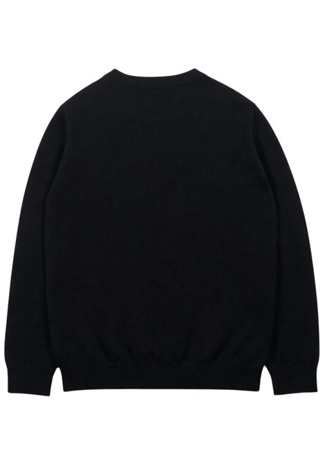 Maglione bambino blu in cotone SUN68 | K36301NERO