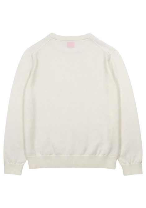 Maglione bambino panna in cotone SUN68 | K36301PANNA