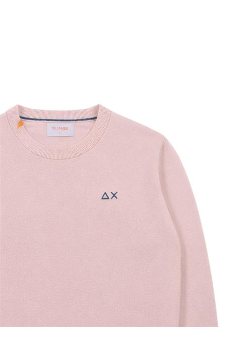 Maglione bambino rosa in cotone SUN68 | K36301ROSA