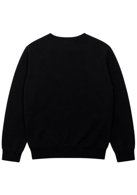 Maglione bambino nero in cotone SUN68 | K36309NERO