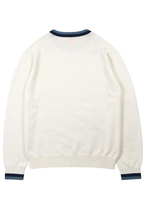 Maglione bambino panna in cotone SUN68 | K36312PANNA
