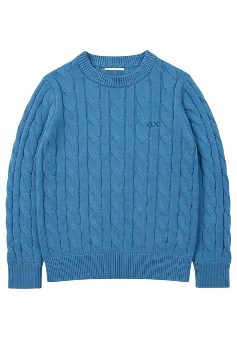 Maglione bambino avio in cotone SUN68 | K36315AVIO
