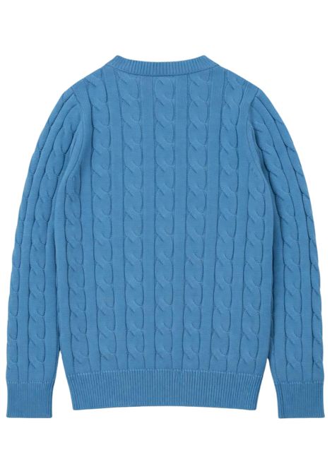 Maglione bambino avio in cotone SUN68 | K36315AVIO