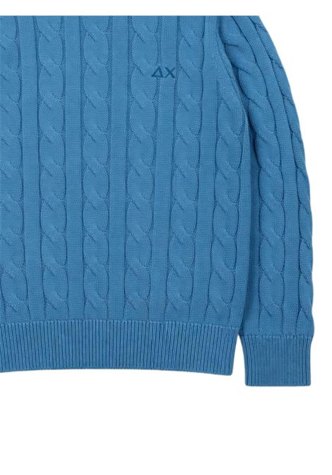 Maglione bambino avio in cotone SUN68 | K36315AVIO