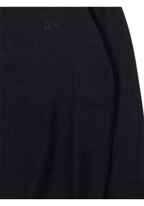 Maglione bambino nero in cotone SUN68 | K36319NERO