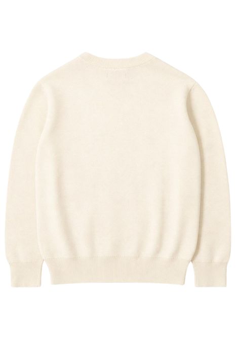 Maglione bambino panna in cotone SUN68 | K36319PANNA