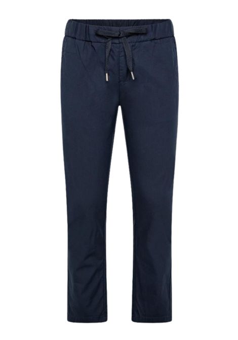 Pantalone bambino blu in cotone SUN68 | P33306/SUBLU
