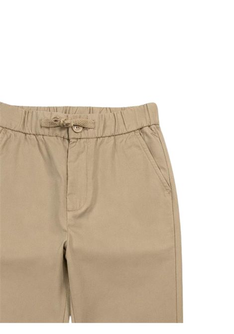 Beige cotton trousers for children SUN68 | P36305BEIGE