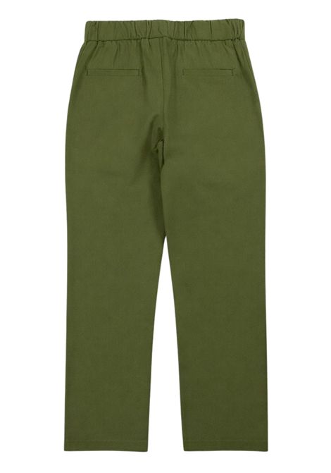 Green cotton trousers for children SUN68 | P36305VERDE