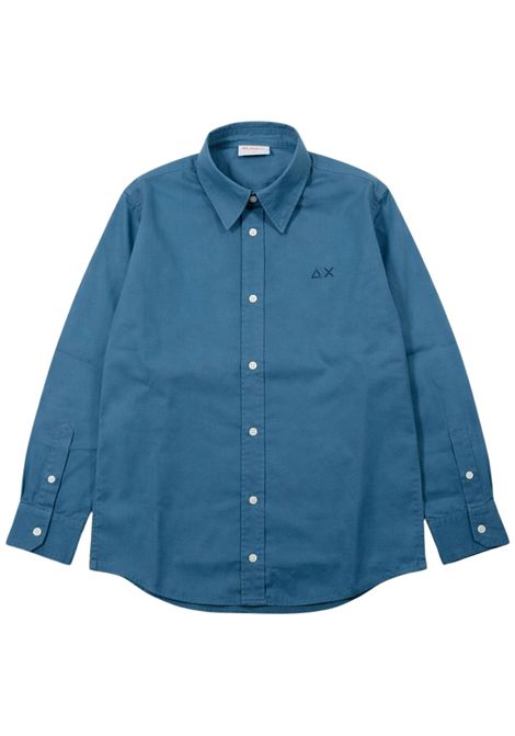 Camicia bambino avio in cotone SUN68 | S36301AVIO