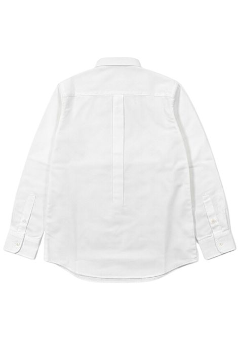 Camicia bambino bianca in cotone SUN68 | S36301BIANCO