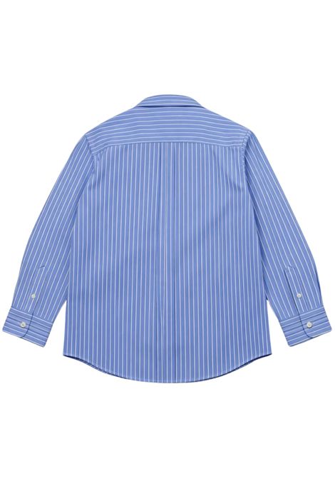 Camicia bambino azzurro in cotone SUN68 | S363038AZZURRO