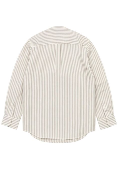 Camicia bambino sabbia in lino SUN68 | S36310SABBIA