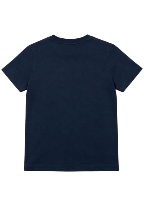 T-shirt bambino blu in cotone SUN68 | T36304BLU
