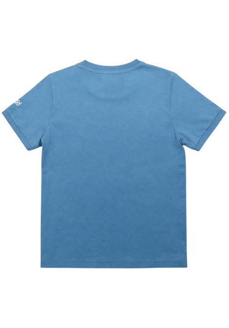 T-shirt bambino avio in cotone SUN68 | T36305AVIO