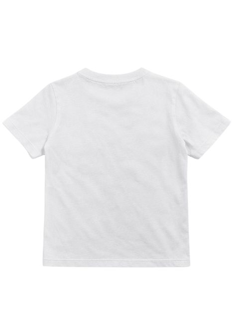 T-shirt bambino bianca in cotone SUN68 | T36310BIANCO
