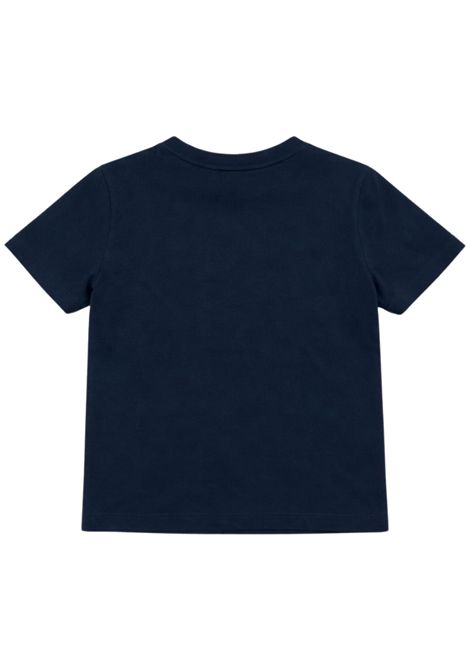 T-shirt bambino blu in cotone SUN68 | T36310BLU