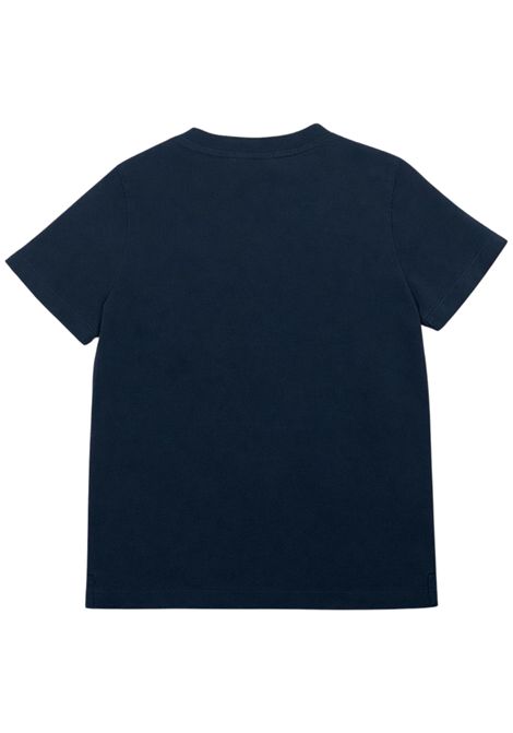 T-shirt bambino blu in cotone SUN68 | T36313BLU