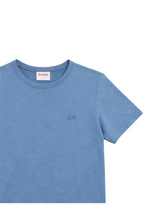 T-shirt bambino avio in cotone SUN68 | T36315AVIO