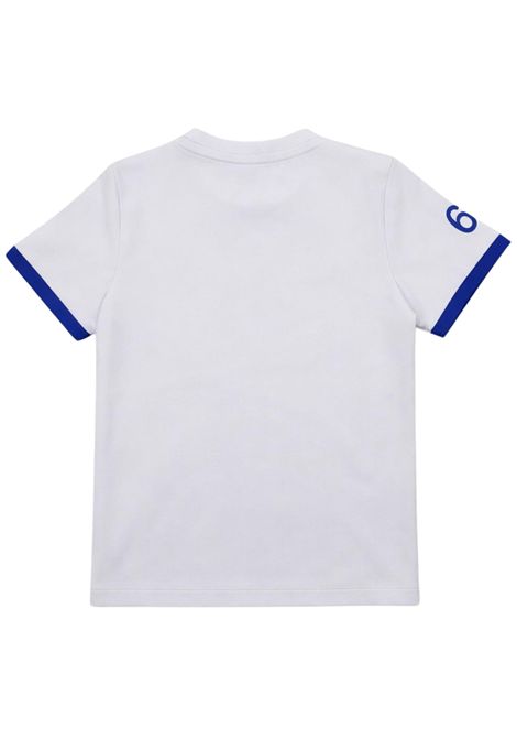 T-shirt bambino bianca in cotone SUN68 | T36320BIANCO