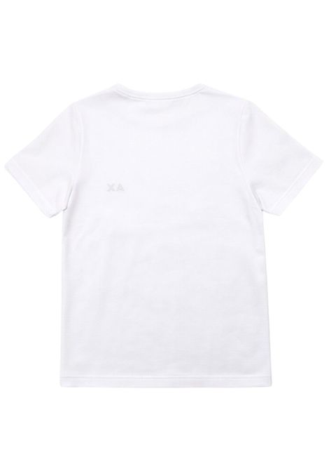 T-shirt bambino bianca in cotone SUN68 | T36327BIANCO