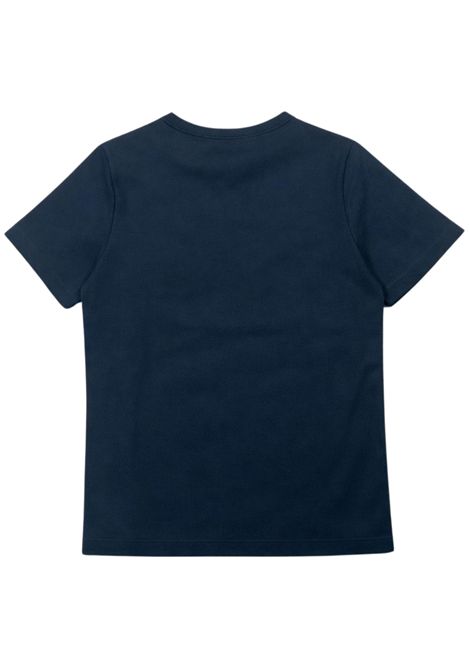 T-shirt bambino blu in cotone SUN68 | T36327BLU